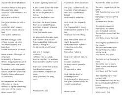A poem by Emily Dickinson A narrow fellow in the grass
