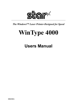 The Windows&trade; Laser Printer