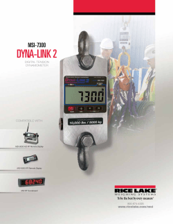 DYNA-LINK 2 - Aldinger Co.