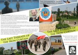 GeogSoc Iron Curtain