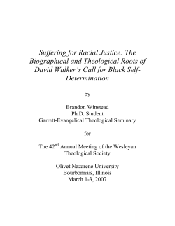Suffering for Racial Justice