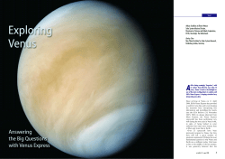 Exploring Venus