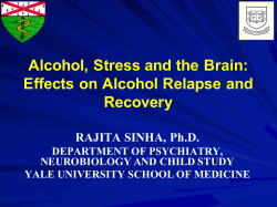 Sinha APA Friends of NIAAA talk on Capital Hill May 5 2016