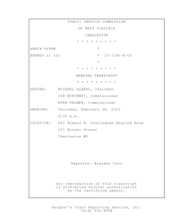 Sargent`s Court Reporting Service, Inc.