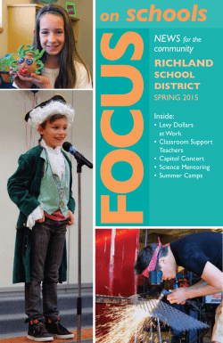 on schools - Richland School District