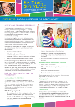 factsheet 2d: cultural competence and