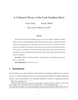 A Collateral Theory of the Cash-Synthetic Basis