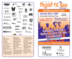 SECOND Saturday In May!
