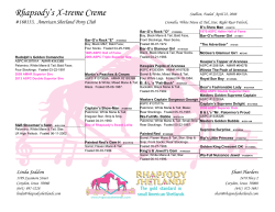 Rhapsody`s X-treme Creme