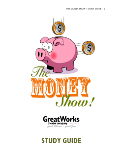 study guide - GreatWorks Theatre Company
