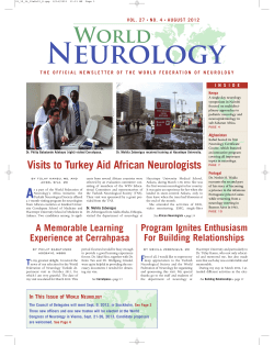 August 2012 - World Neurology