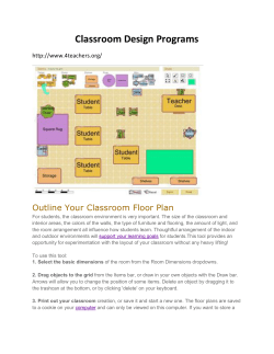 Classroom Design Programs
