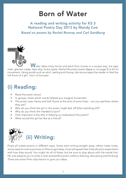 Tornado KS3 - Forward Arts Foundation