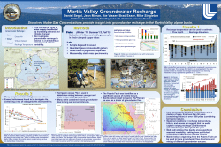 Martis Valley Groundwater Recharge