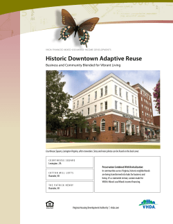 Historic Downtown Adaptive Reuse - Virginia Housing Development