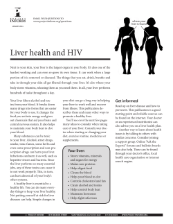 Liver health and HIV