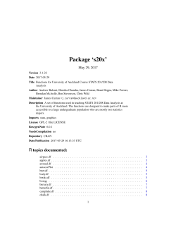 Package `s20x`