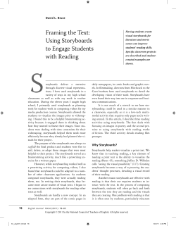 Framing the Text: Using Storyboards to Engage Students with Reading