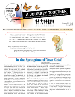 a journey together - Bereaved Parents of the USA
