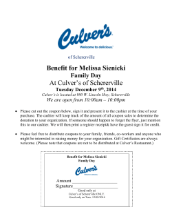 Benefit for Melissa Sienicki Family Day