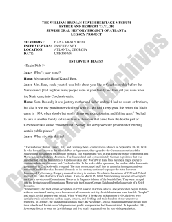 Transcript  - The Breman Museum