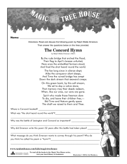 The Concord Hymn - Penguin Random House