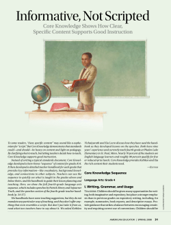 Informative, Not Scripted - American Federation of Teachers