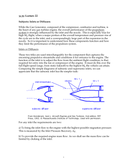 16.50 Introduction to Propulsion Systems, Lecture 22