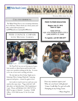 June 2013 - NAMI Palm Beach County