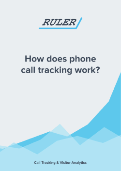How does phone call tracking work?