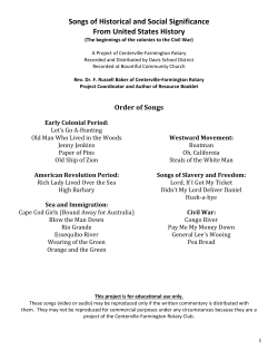 US History Songs - davis.k12.ut.us