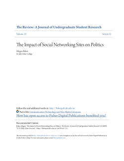 The Impact of Social Networking Sites on Politics