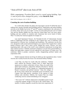 Counting the Cost of Nation-Building - BR`s home page - BYU