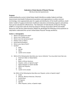 Understanding the current United States Health Workforce