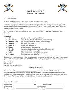 SOHI Baseball 2017 - Soldotna Little League