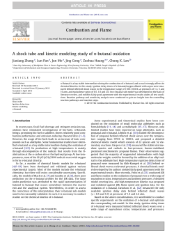 A shock tube and kinetic modeling study of n