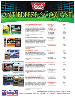 super s antifreeze flyer