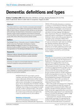 Dementia