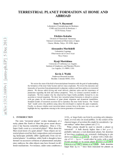 arXiv:1312.1689v1 [astro-ph.EP] 5 Dec 2013