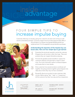 increase impulse buying
