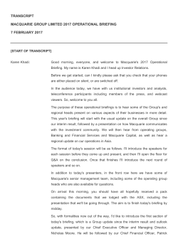 transcript macquarie group limited 2017 operational briefing 7