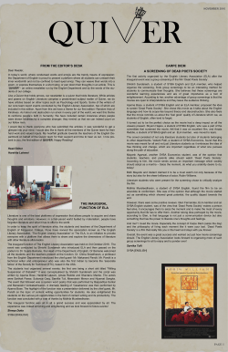 THE INAUGURAL FUNCTION OF ELA CARPE DIEM A