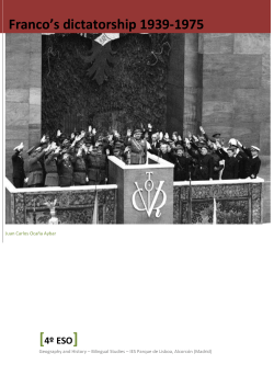 Franco`s dicatatorship