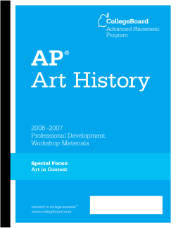 AP Art History extracted.indd - AP Central