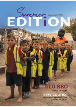 First Edition Summer 2016 - Southland District Council