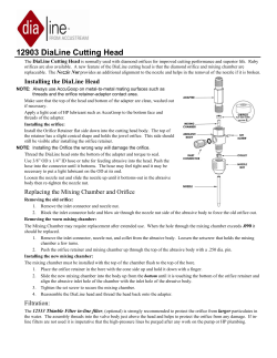 12903 DiaLine Cutting Head