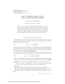 EXACT NUMBER OF LIMIT CYCLES FOR A FAMILY OF RIGID