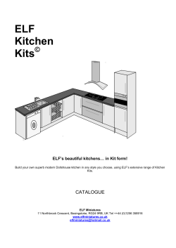 ELF Kitchen Kits