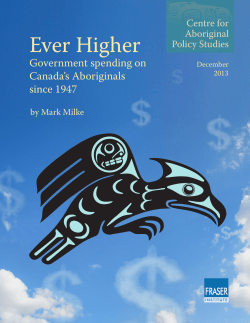 Ever-higher: Government spending on Canada`s