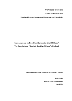 University of Iceland School of Humanities Four